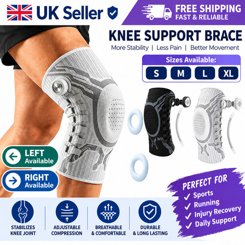 Knob knee brace - brace, for